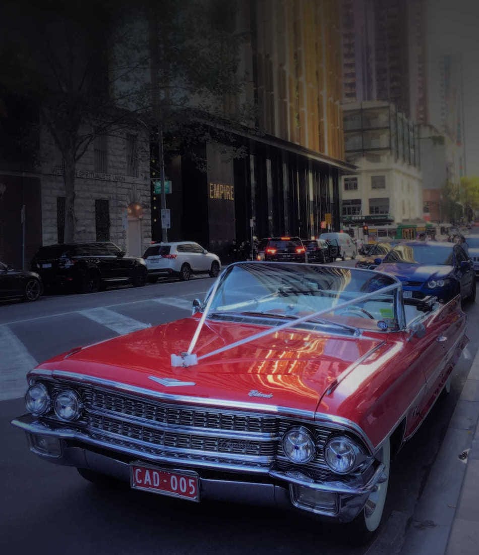 Melbourne Red Caddy Hire